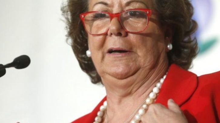 Rita Barberá, alcaldesa de Valencia, anuncia que se presentará a la reelección en 2015
