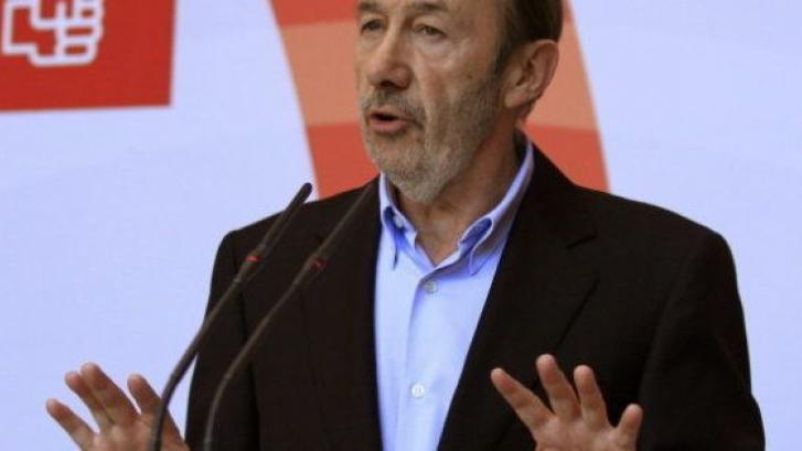 Reacciones al discurso de Rajoy: Rubalcaba cree que el presidente 