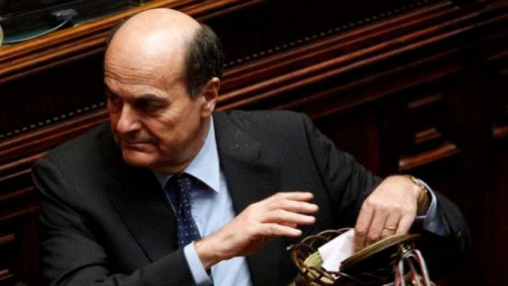 Bersani dimitirá como líder del Partido Democrático tras la elección del presidente de la República