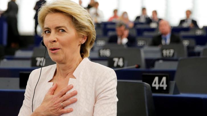 Ursula von der Leyen, elegida presidenta de la Comisión Europea