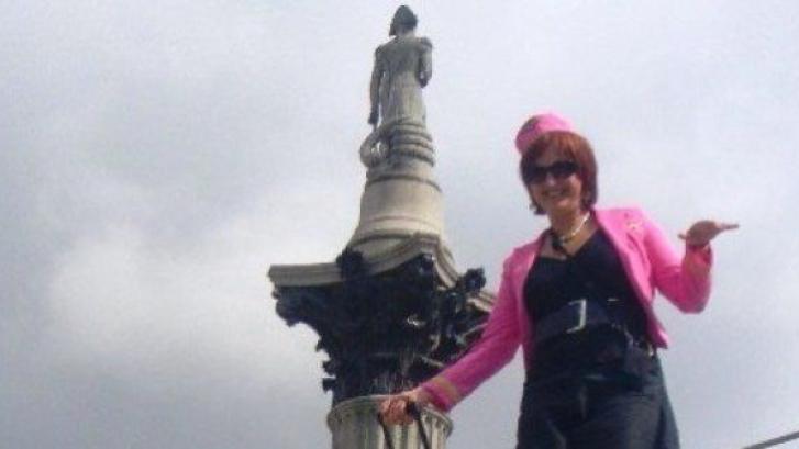 Cosas que se hacen en Londres con el cuarto pedestal de Trafalgar Square (FOTOS)