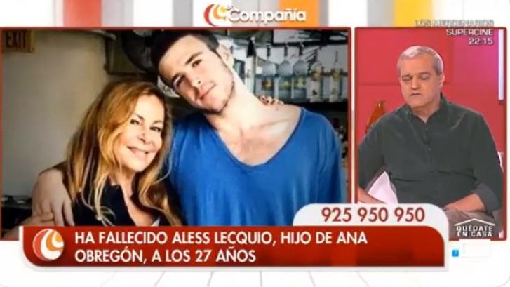 Ramón García rompe a llorar al mandar un mensaje a Ana Obregón tras la muerte de su hijo