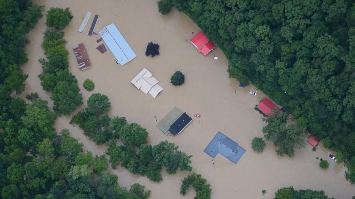Al menos 28 muertos por las inundaciones en Kentucky, una cifra que 