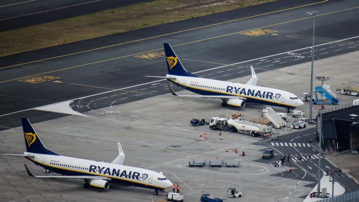 La nueva huelga de Ryanair deja 10 vuelos cancelados y 233 retrasos