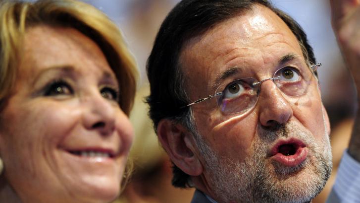 Esperanza Aguirre confiesa lo que le pidió la mujer de Rajoy tras su derrota en 2008