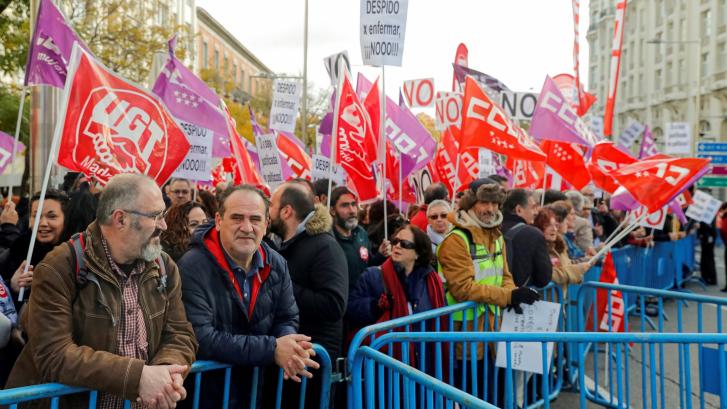 Los sindicatos piden al nuevo Gobierno que elimine el 