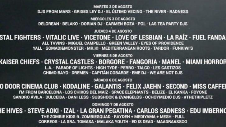 El festival Arenal Sound, en directo