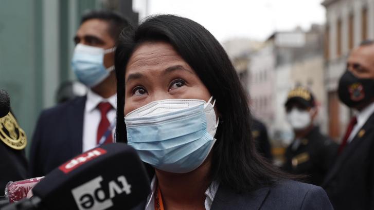 La Justicia de Perú rechaza la solicitud de prisión preventiva contra Keiko Fujimori