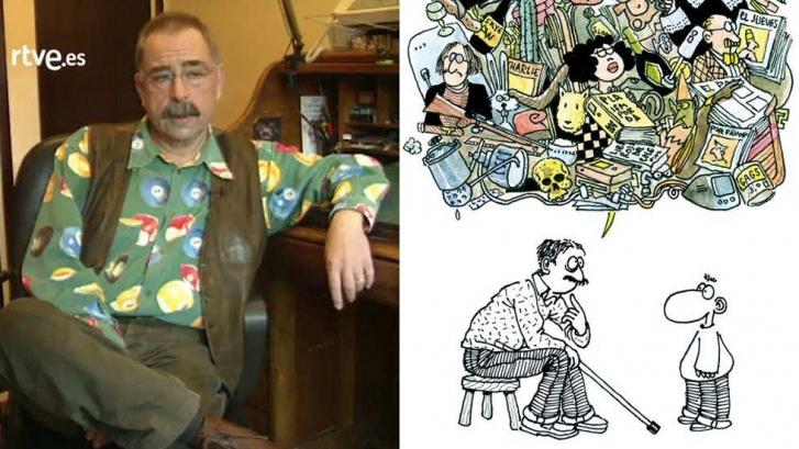 Muere a los 73 años el dibujante Carlos Romeu, fundador de 'El Jueves' y 'padre' de Miguelito