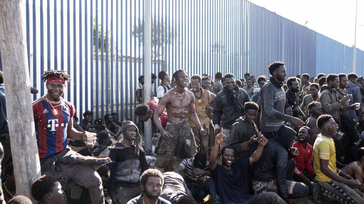 La Fiscalía pide a Interior todas las imágenes del salto a la valla de Melilla
