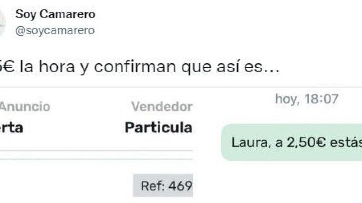 La oferta de trabajo que más indigna: y para rematar incluso la propietaria la confirma