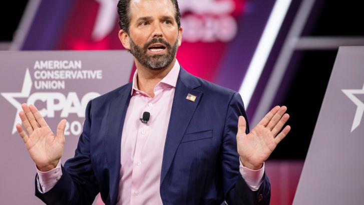 El hijo mayor de Trump escribió al jefe de Gabinete del expresidente para sabotear las elecciones de 2020