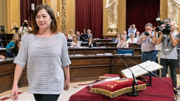 Francina Armengol toma posesión como presidenta de Baleares