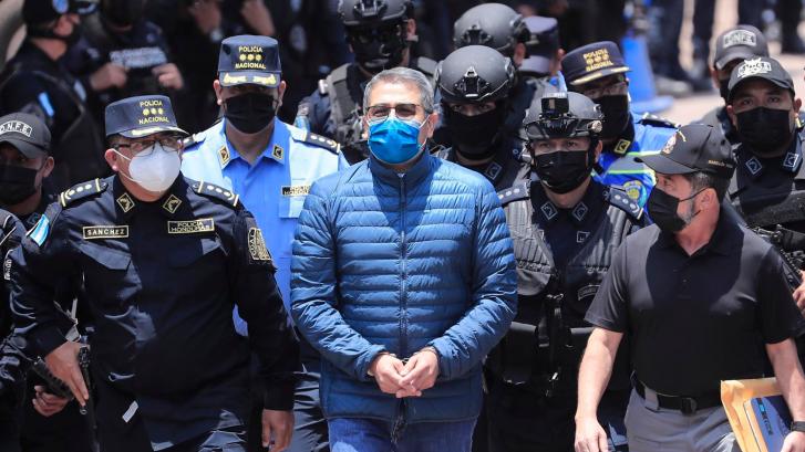 El expresidente de Honduras Juan Orlando Hernández es extraditado a EEUU por narcotráfico