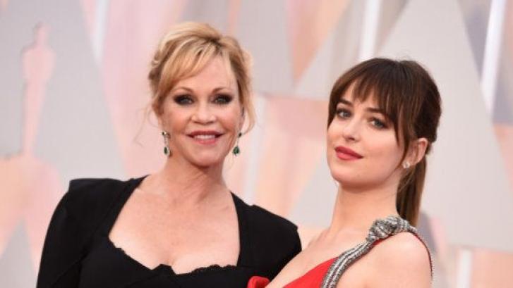 La última vez que Melanie Griffith y su hija Dakota Johnson fueron juntas a los Oscar