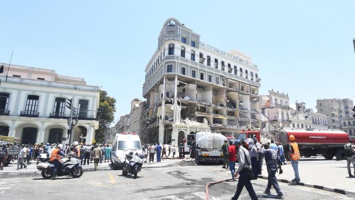 Aumentan a 35 los fallecidos por la explosión en el Hotel Saratoga de La Habana
