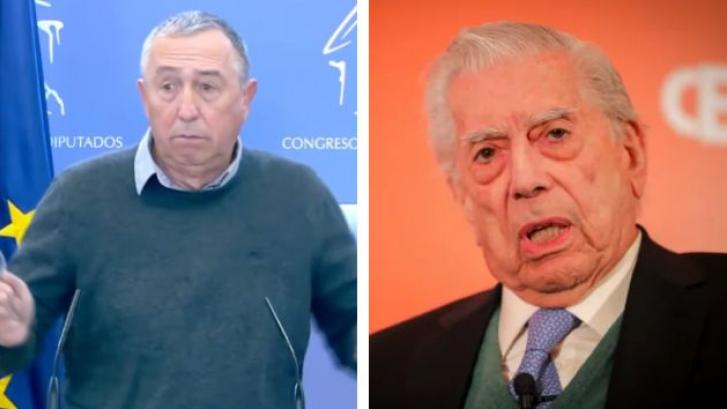 Vargas Llosa dice que prefiere a Bolsonaro y Baldoví le da donde más duele