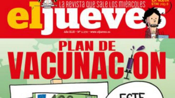 La controvertida portada de 'El Jueves': 
