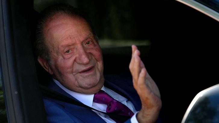 Juan Carlos I abandona La Zarzuela tras pasar 11 horas en su reencuentro con Felipe VI