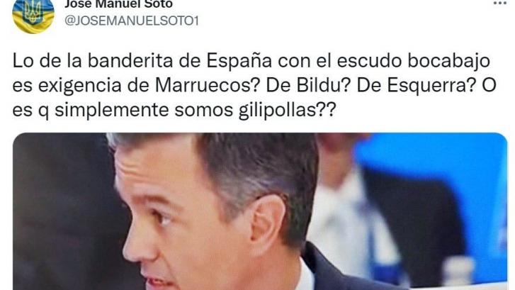 Oskar Matute no se corta en su respuesta a este tuit de José Manuel Soto