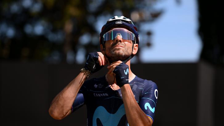 Alejandro Valverde recibe el alta y ya piensa en recuperarse para la Vuelta a España