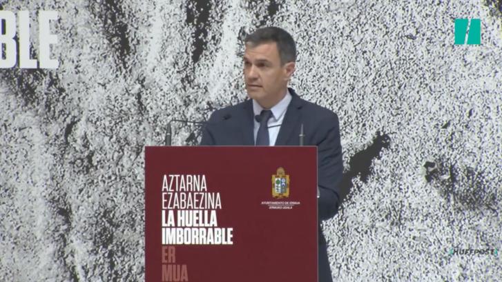 Duras críticas a Pedro Sánchez por esta frase durante el homenaje a Miguel Ángel Blanco en Ermua