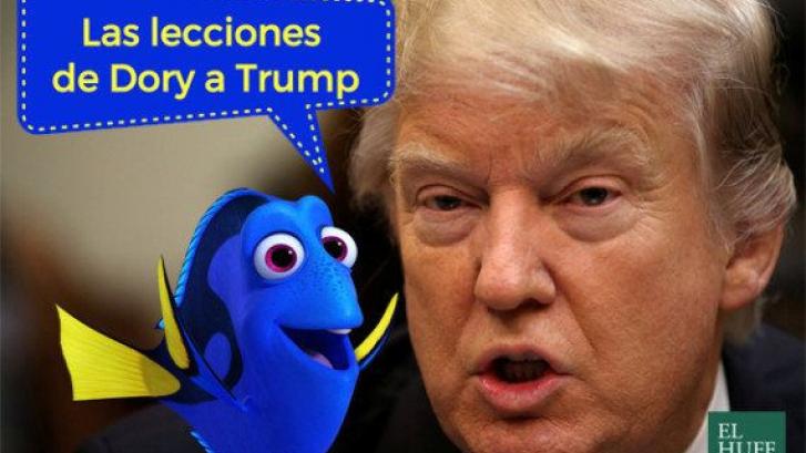 7 lecciones que Donald Trump debería aprender de 'Buscando a Dory'