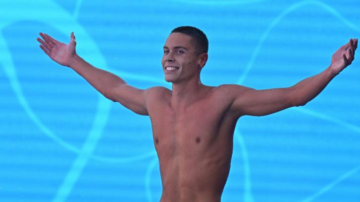 Popovici logra el récord del mundo de 100 libre de natación y se confirma como la nueva superestrella