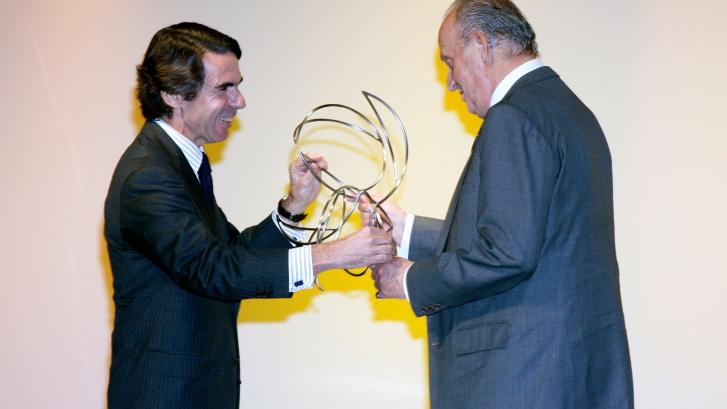 Aznar, sobre Juan Carlos I: 