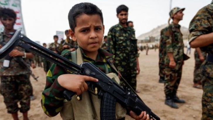 Más de 300.000 niños son obligados a matar en el campo de batalla