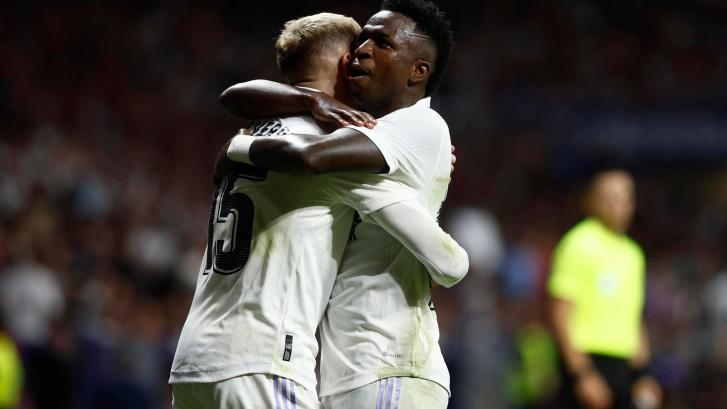 Resultado Atlético - Real Madrid: A los blancos les vale la primera parte para llevarse el derbi
