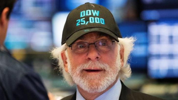 El Dow Jones supera los 25.000 puntos por primera vez en 122 años