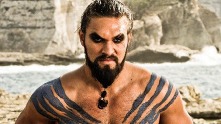 La curiosa y divertida imagen de Khal Drogo y sus guardaespaldas