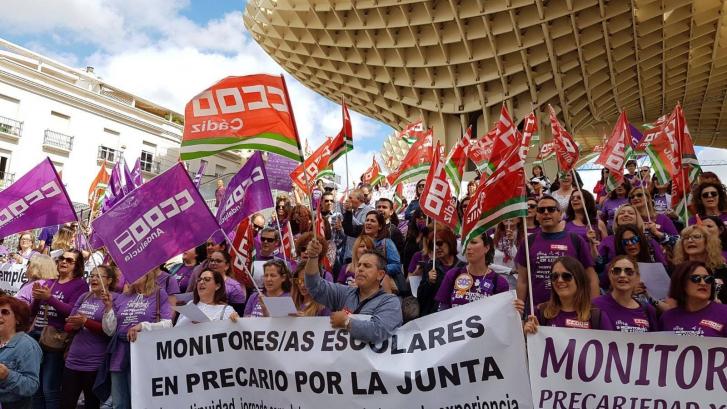 Monitores escolares: mini-jobs en la Junta de Andalucía