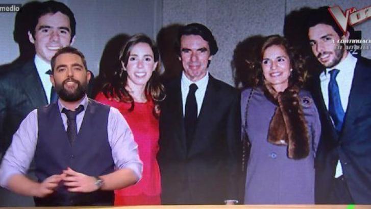 El 'repasito' de Dani Mateo que demuestra que la familia Aznar es la auténtica 
