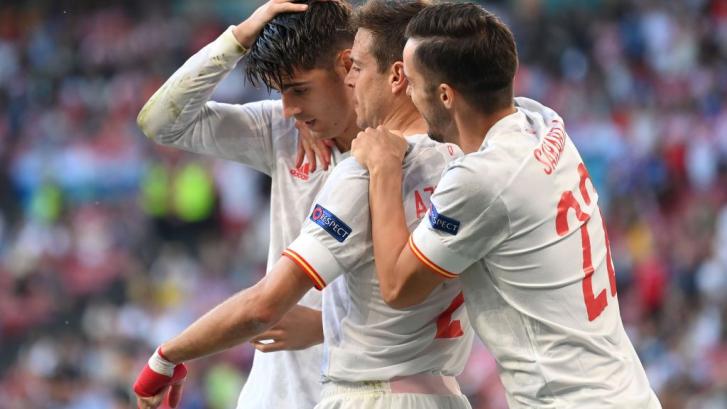 España y Morata reinan en la locura: a cuartos de la Eurocopa tras ganar 3-5 a Croacia en la prórroga