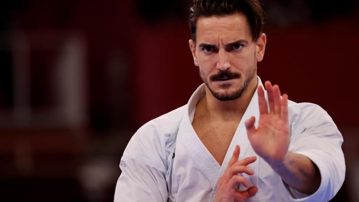 Damián Quintero asegura una nueva medalla al clasificarse para la final de karate