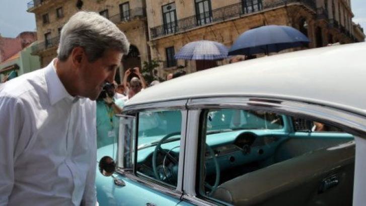 Kerry se reúne con un grupo de opositores cubanos en La Habana
