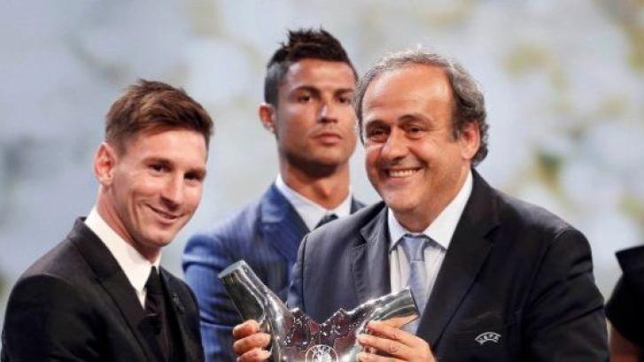 Messi, elegido mejor jugador en Europa de la temporada 2014/2015