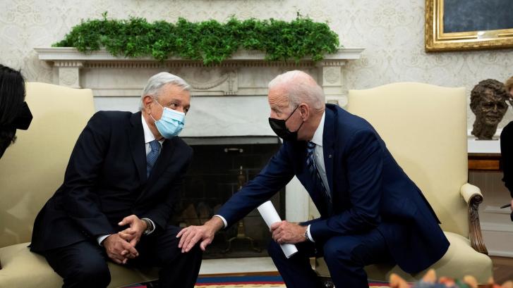 López Obrador pide a Biden impulsar la reforma migratoria en EEUU