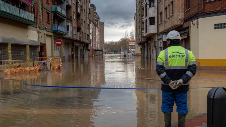 La mirada se dirige al Ebro tras una jornada de graves inundaciones