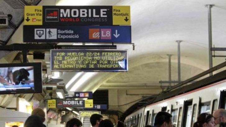 Los sindicatos abandonan la negociación y habrá huelga de metro durante el Mobile