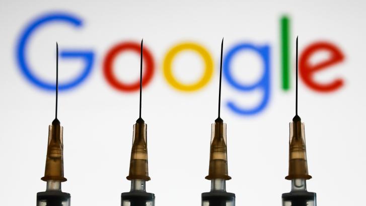 Google despedirá a los empleados que no se vacunen contra la covid-19