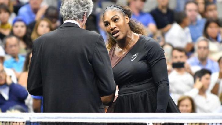 Serena Williams estalla contra el árbitro: 
