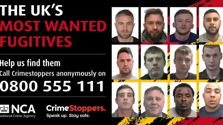 Estos son los 12 fugitivos más buscados por Reino Unido... en España