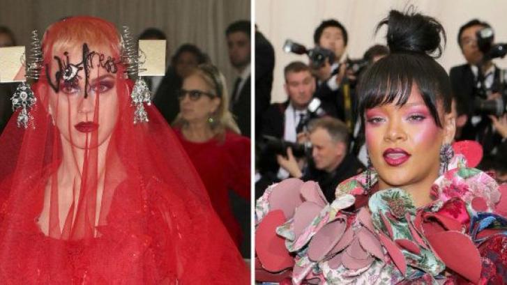 Rihanna o Katy Perry: ¿quién llevó el vestido más loco de la Gala Met 2017?