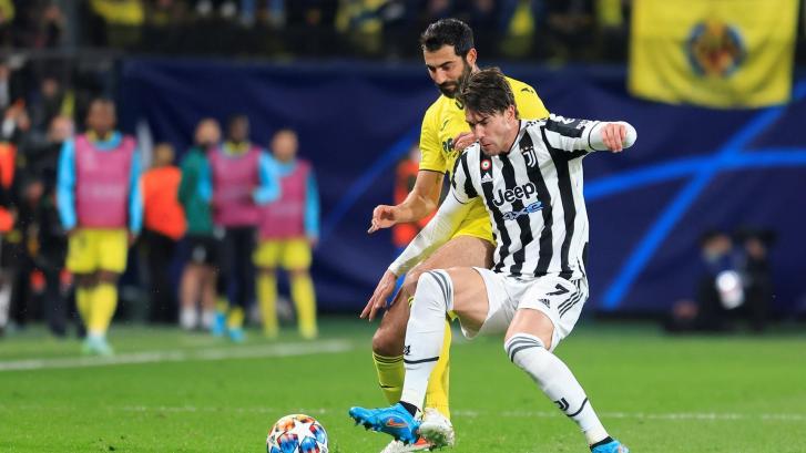 El Villarreal empata con la Juventus (1-1) en la ida de octavos de la Champions