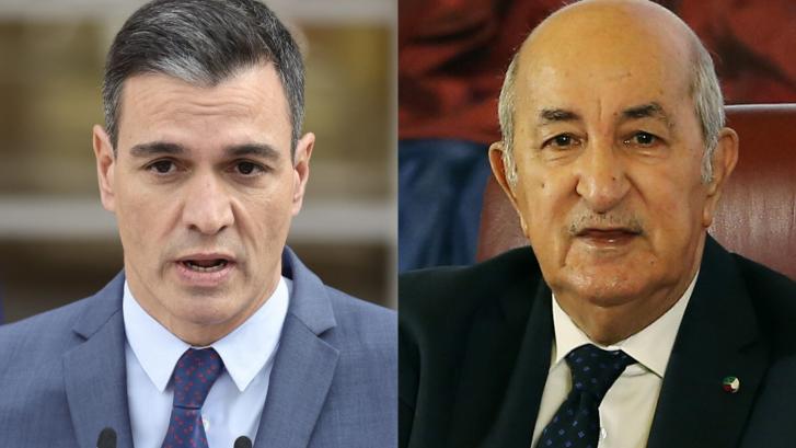 Sánchez llama al presidente de Argelia para garantizar el suministro de gas
