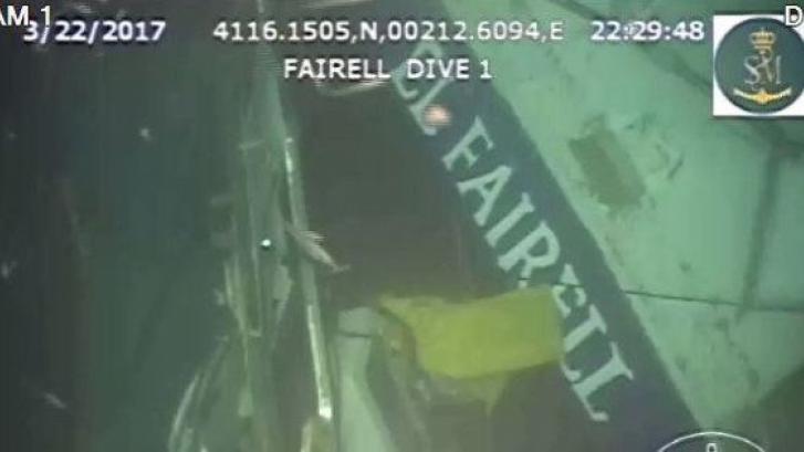 Salvamento Marítimo recupera los cadáveres de dos marineros ahogados tras chocar con un mercante ruso
