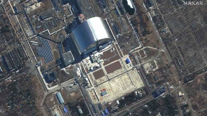 La central nuclear de Chernóbil recupera el suministro eléctrico